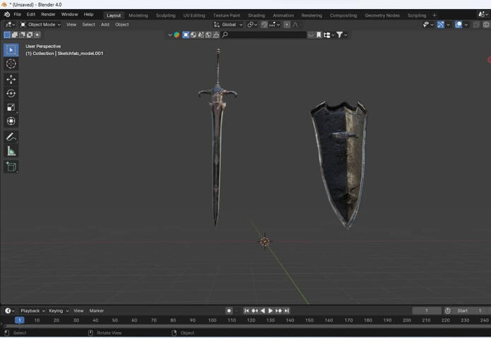 Can 3d model. Can 3d model